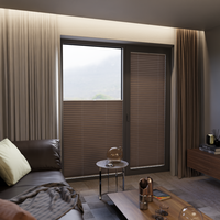 Jaloustore COSIFLOR® Plissee Cannes Braun - Vorschau 14