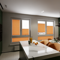 Jaloustore COSIFLOR® Plissee Cannes Orange - Vorschau 11