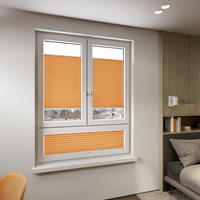 Jaloustore COSIFLOR® Plissee Cannes Orange - Vorschau 8