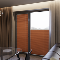 Jaloustore COSIFLOR® Plissee Cannes Orange - Vorschau 13