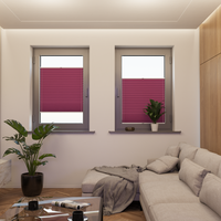 Jaloustore COSIFLOR® Plissee Cannes Himbeere - Vorschau 4