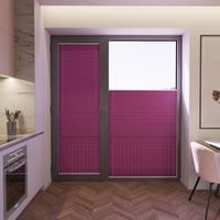 Jaloustore COSIFLOR® Plissee Cannes Himbeere - Vorschau 5