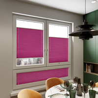 Jaloustore COSIFLOR® Plissee Cannes Himbeere - Vorschau 7