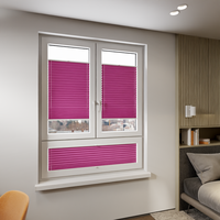 Jaloustore COSIFLOR® Plissee Cannes Himbeere - Vorschau 8