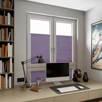 Jaloustore COSIFLOR® Plissee Cannes Graublau - Vorschau 9