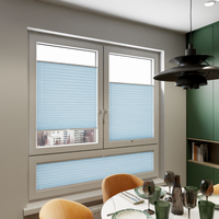 Jaloustore COSIFLOR® Plissee Cannes Türkisblau - Vorschau 7