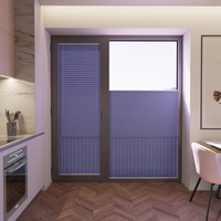 Jaloustore COSIFLOR® Plissee Cannes Blau - Vorschau 5