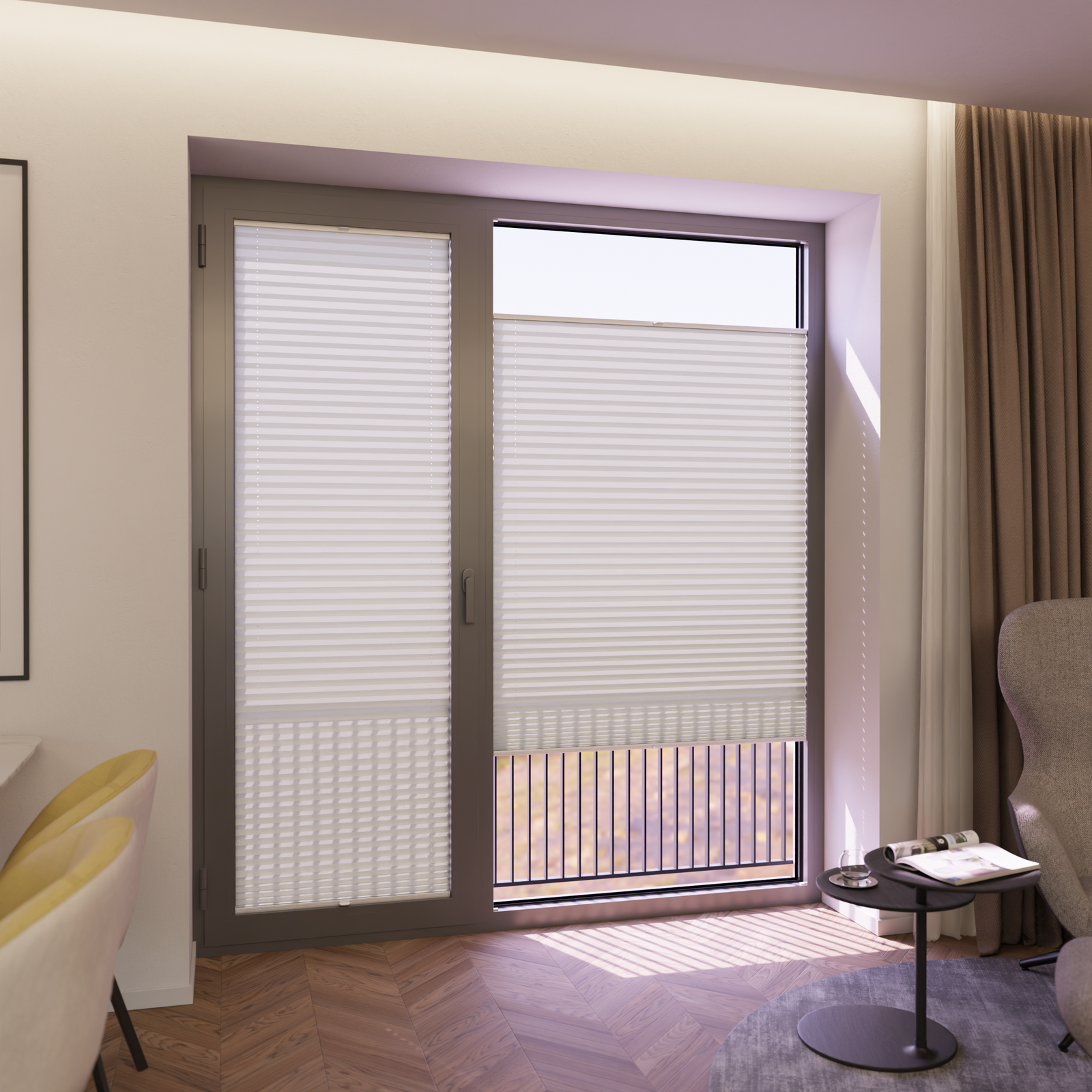 Jaloustore COSIFLOR® Plissee Cannes Hellgrün - Bild 6