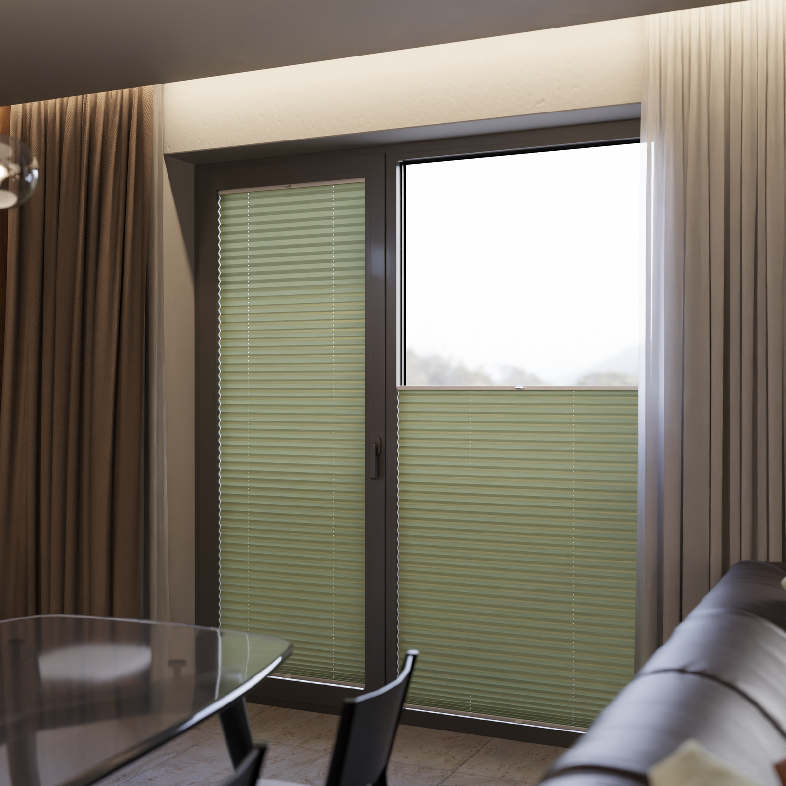 Jaloustore COSIFLOR® Plissee Cannes Grün - Bild 13