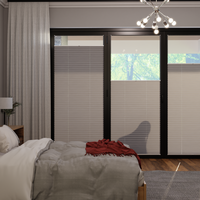 Jaloustore COSIFLOR® Plissee Cannes Grau - Vorschau 0