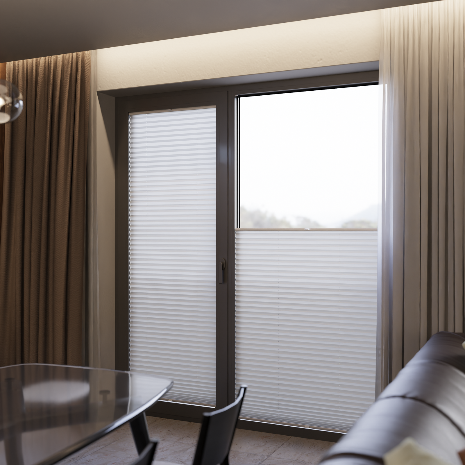 Jaloustore COSIFLOR® Plissee San Marino Weiß - Bild 13