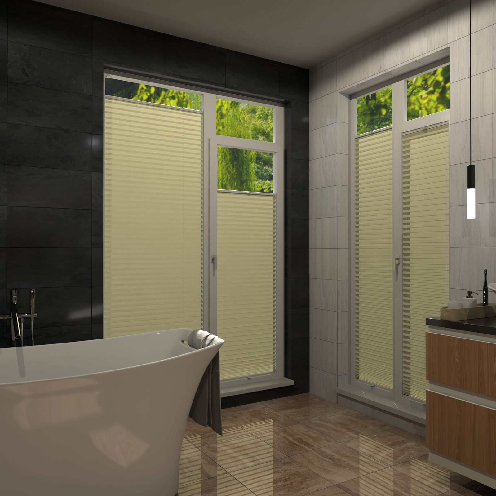 Jaloustore COSIFLOR® Plissee San Marino Helles Beige - Bild 16