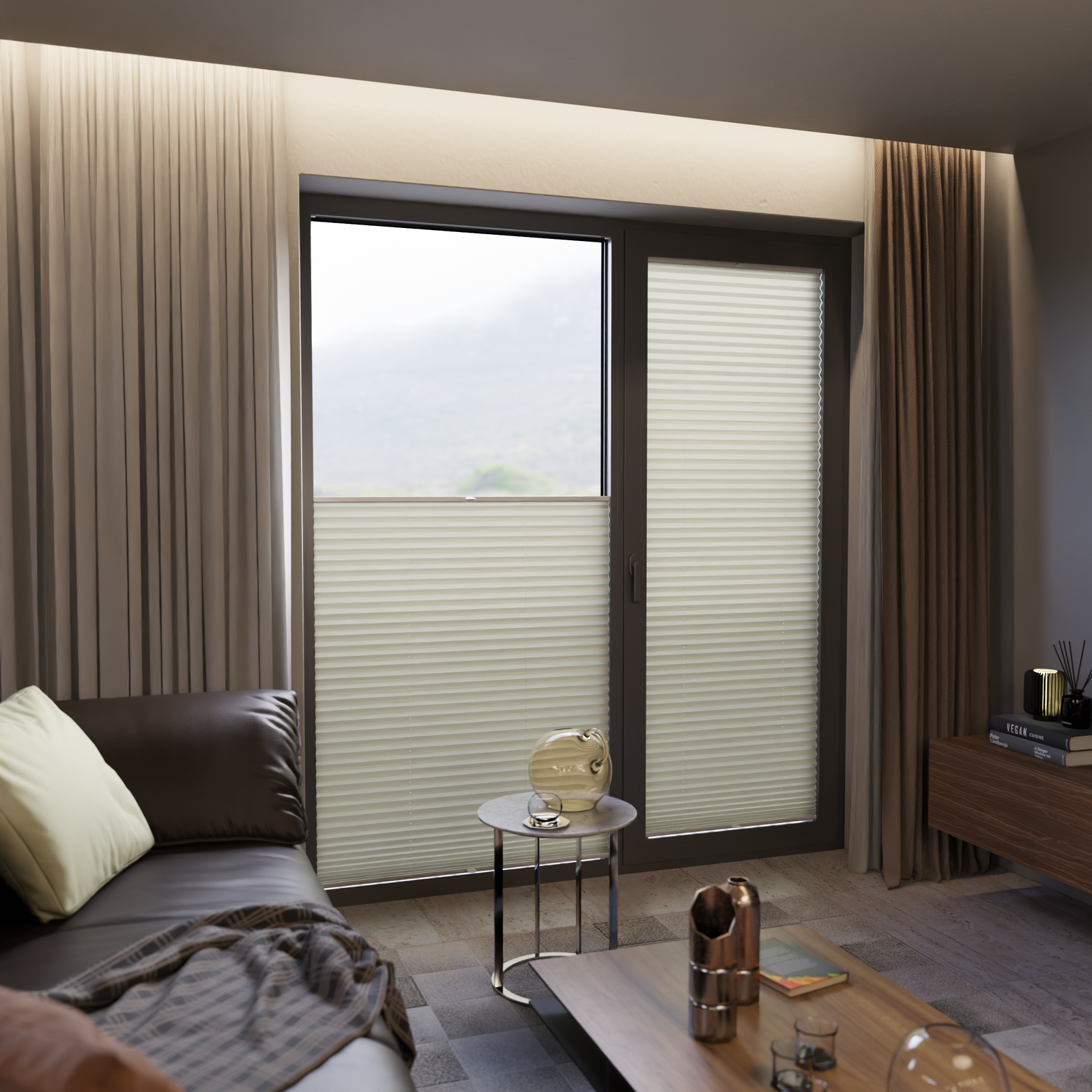 Jaloustore COSIFLOR® Plissee San Marino Helles Beige - Bild 14