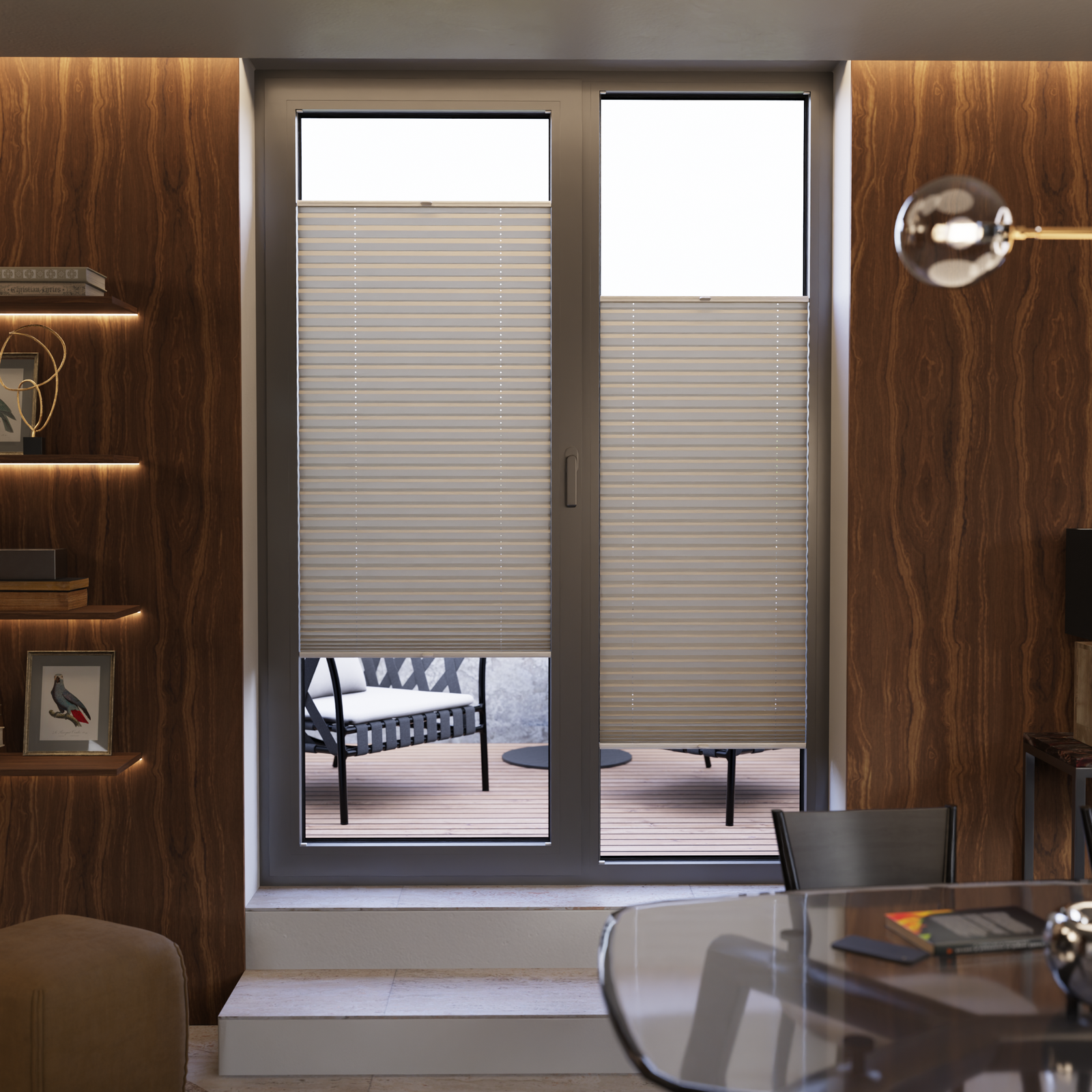 Jaloustore COSIFLOR® Plissee San Marino Beige - Bild 15