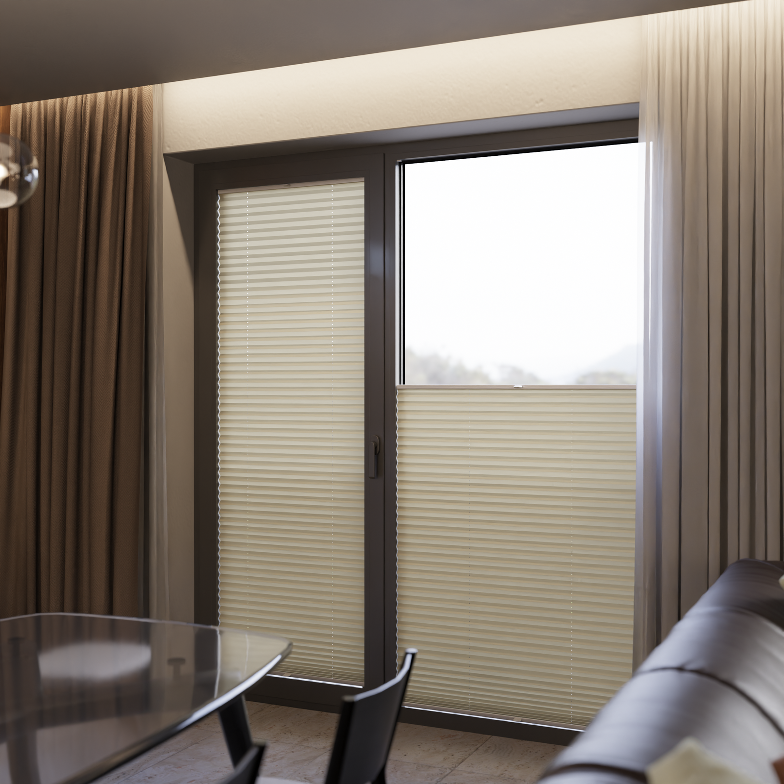 Jaloustore COSIFLOR® Plissee San Marino Champagner - Bild 13