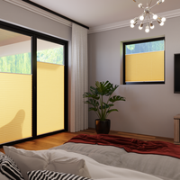 Jaloustore COSIFLOR® Plissee San Marino Orange - Vorschau 1