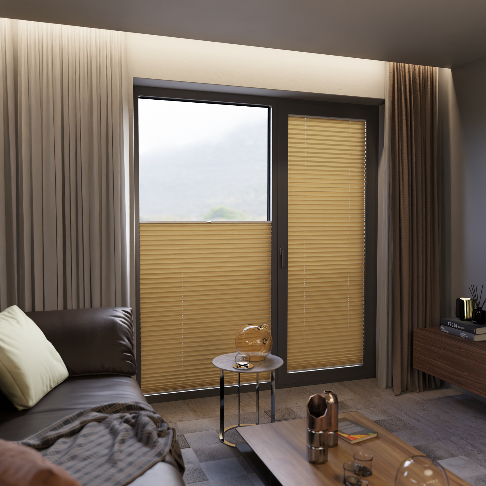 Jaloustore COSIFLOR® Plissee San Marino Orange - Bild 14