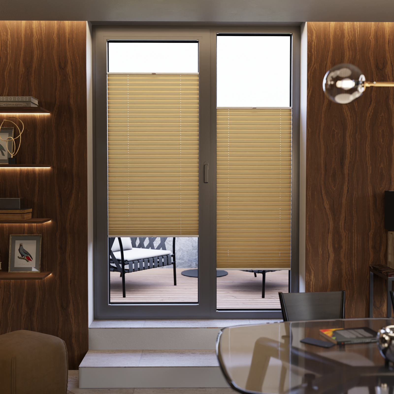 Jaloustore COSIFLOR® Plissee San Marino Orange - Bild 15