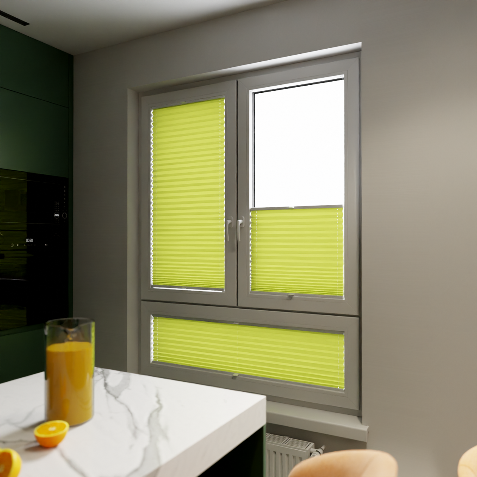 Jaloustore COSIFLOR® Plissee San Marino Grün - Bild 10