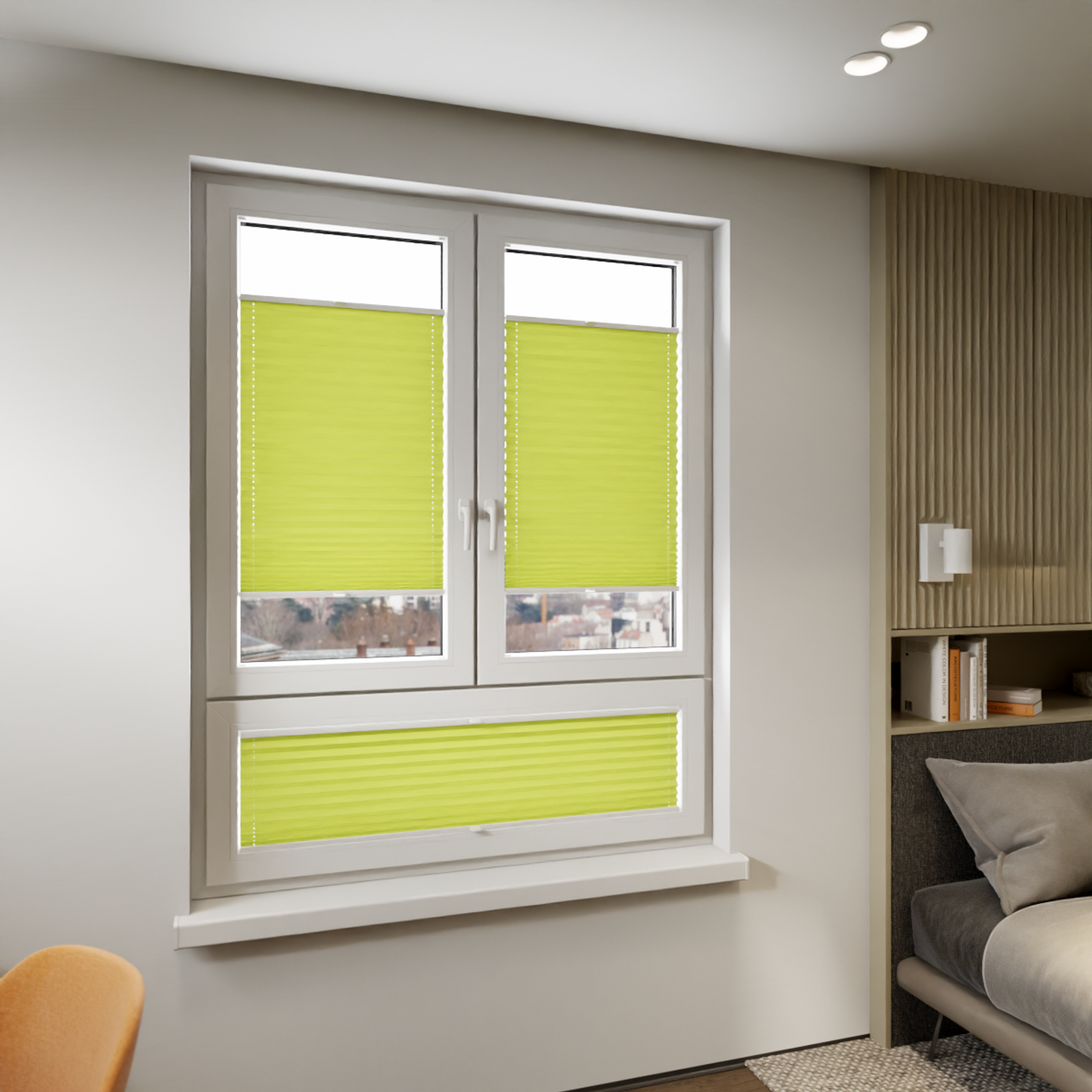 Jaloustore COSIFLOR® Plissee San Marino Grün - Bild 8