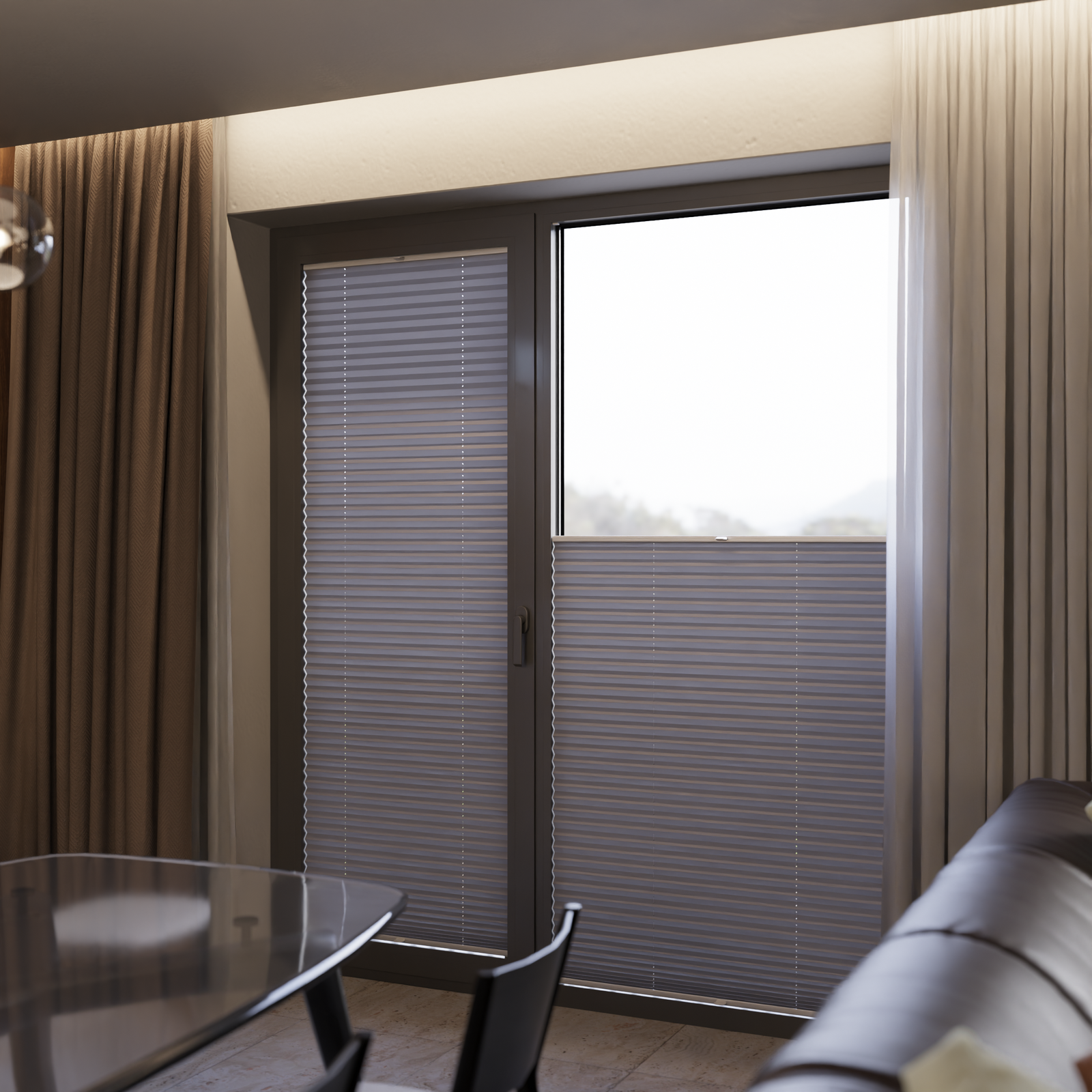 Jaloustore COSIFLOR® Plissee San Marino Hellgrau - Bild 13