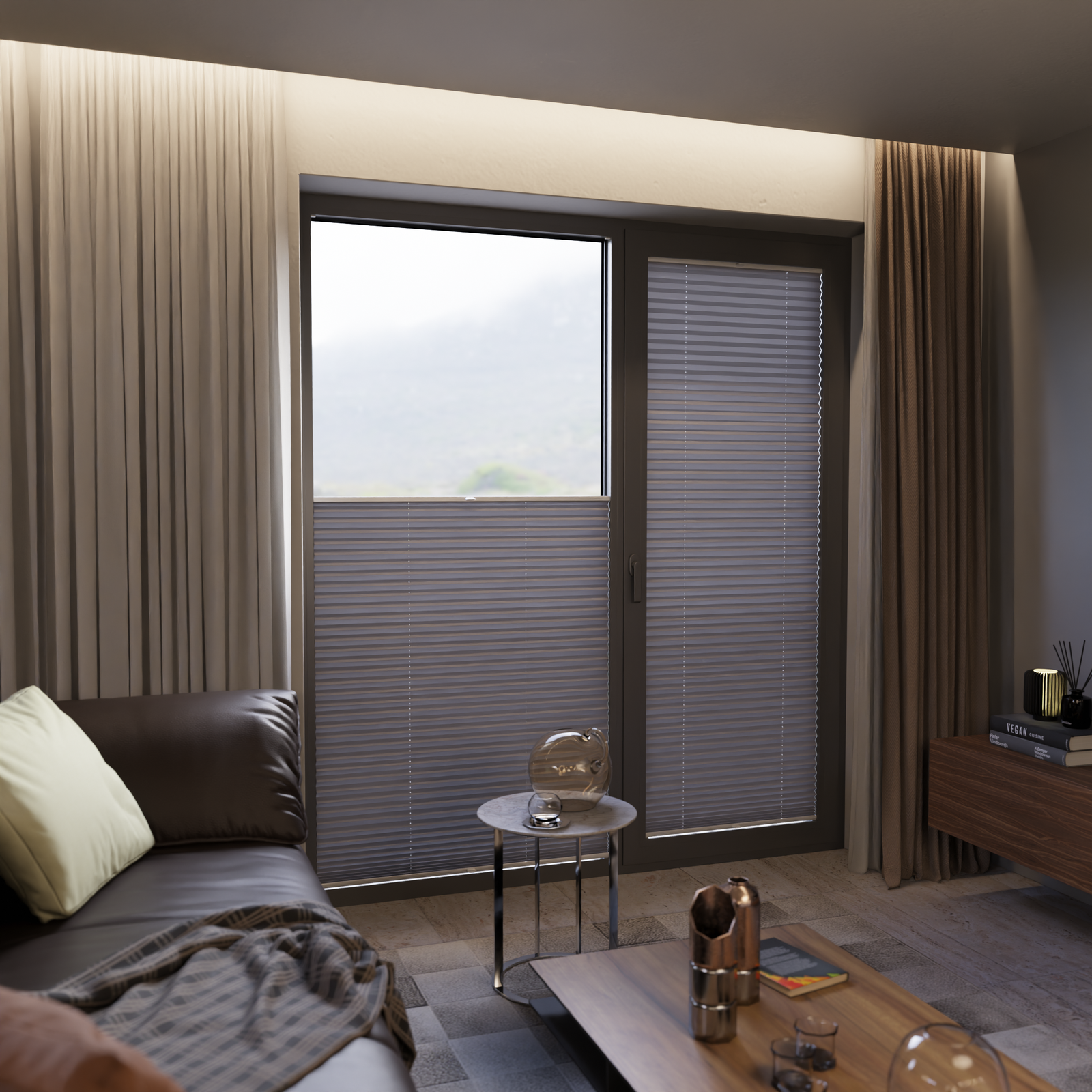 Jaloustore COSIFLOR® Plissee San Marino Hellgrau - Bild 14