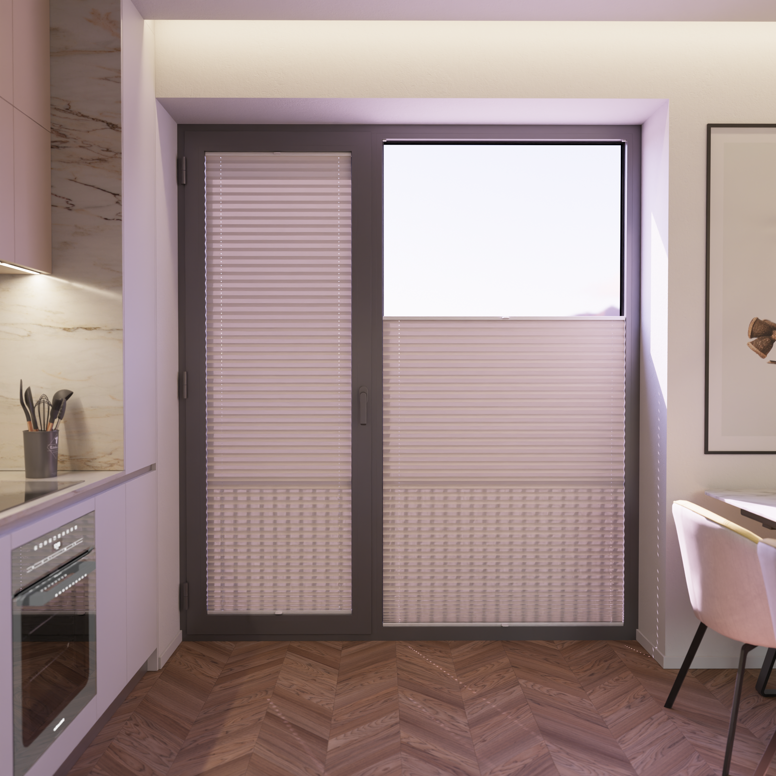 Jaloustore COSIFLOR® Plissee Helsinki Creme - Bild 5