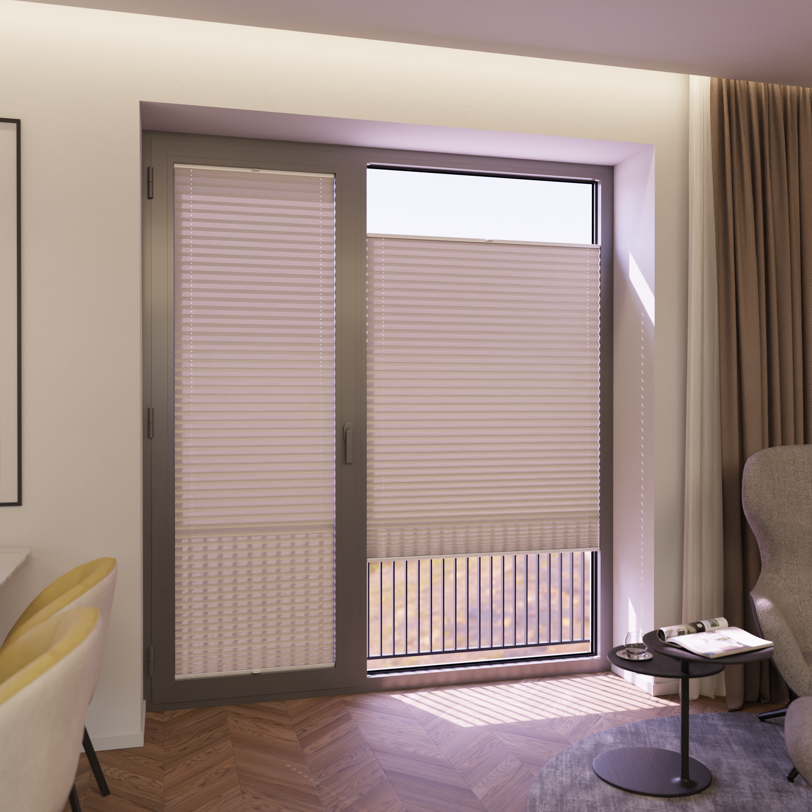 Jaloustore COSIFLOR® Plissee Helsinki Creme - Bild 6