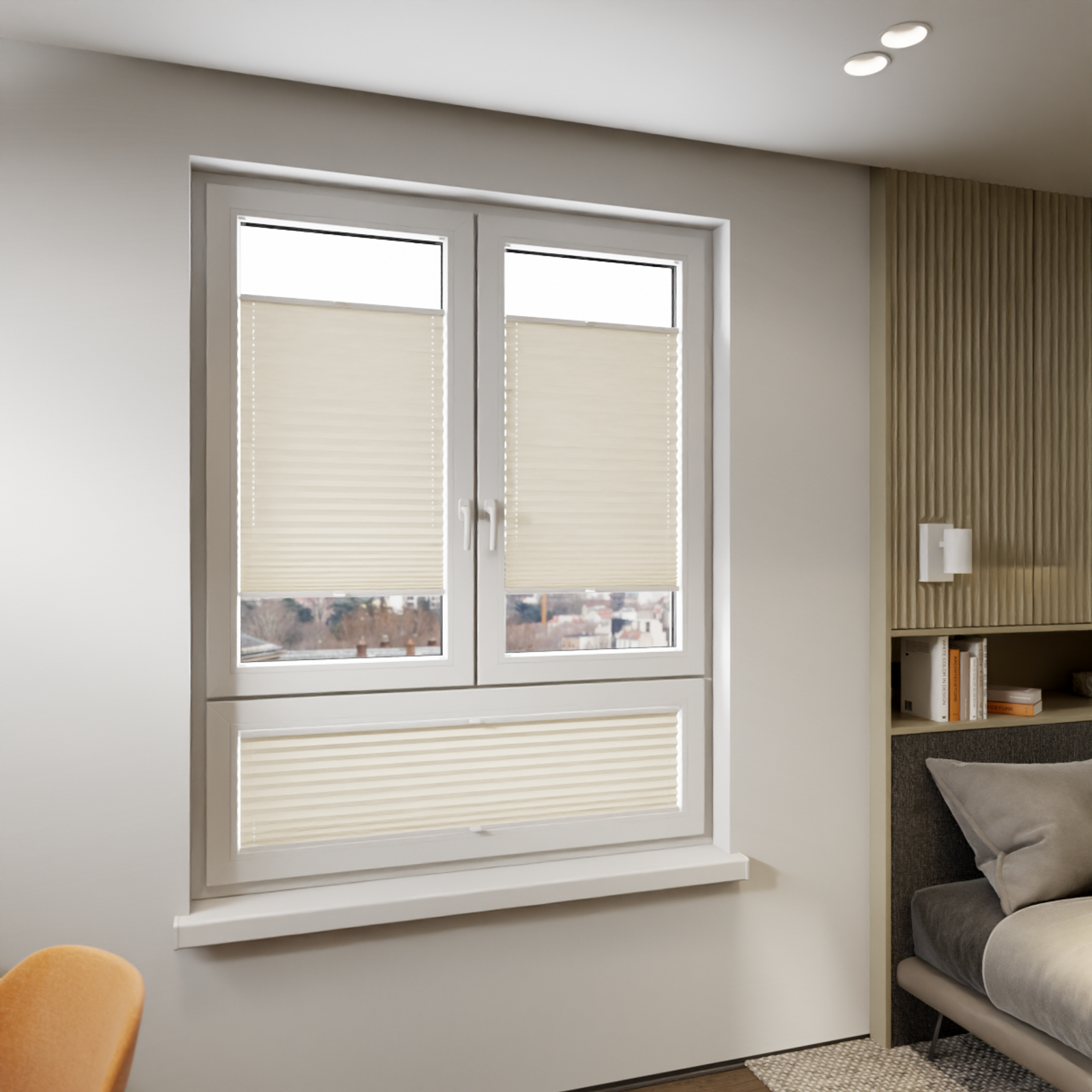 Jaloustore COSIFLOR® Plissee Helsinki Creme - Bild 8