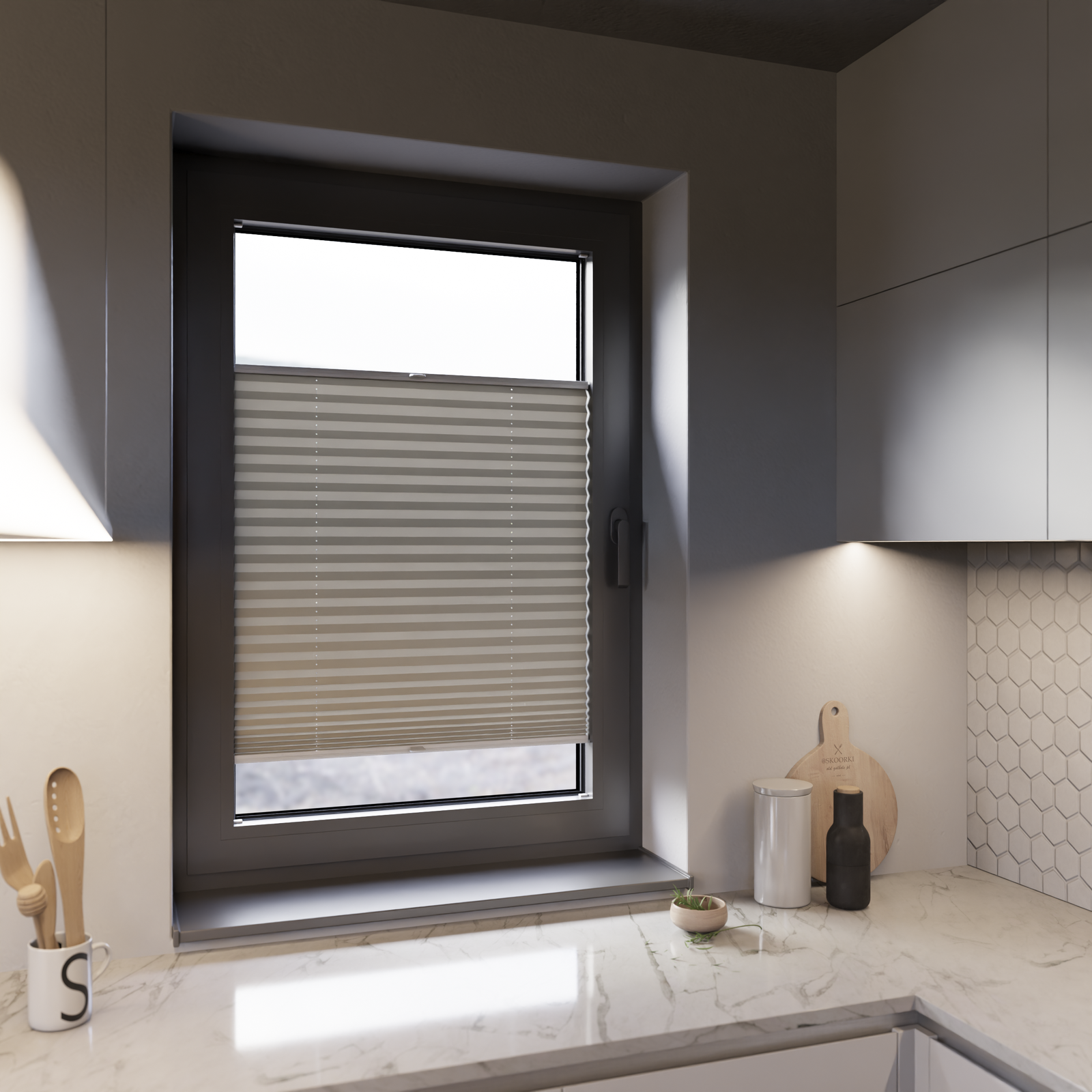 Jaloustore COSIFLOR® Plissee Helsinki Creme - Bild 12