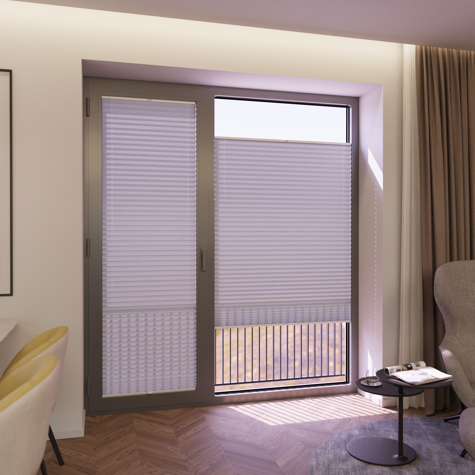 Jaloustore COSIFLOR® Plissee Helsinki Hellblau - Bild 6