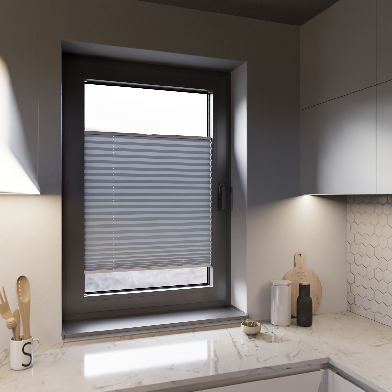 Jaloustore COSIFLOR® Plissee Helsinki Hellblau - Bild 12