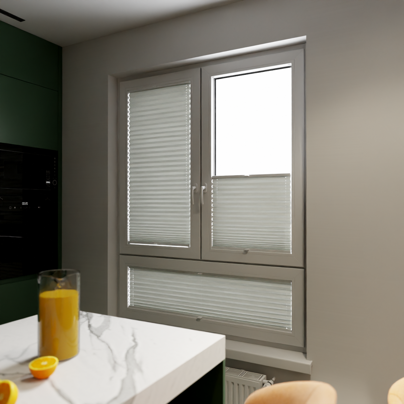 Jaloustore COSIFLOR® Plissee Helsinki Hellgrau - Bild 10