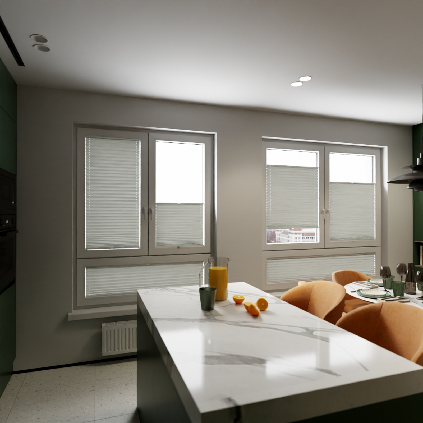 Jaloustore COSIFLOR® Plissee Helsinki Hellgrau - Bild 11