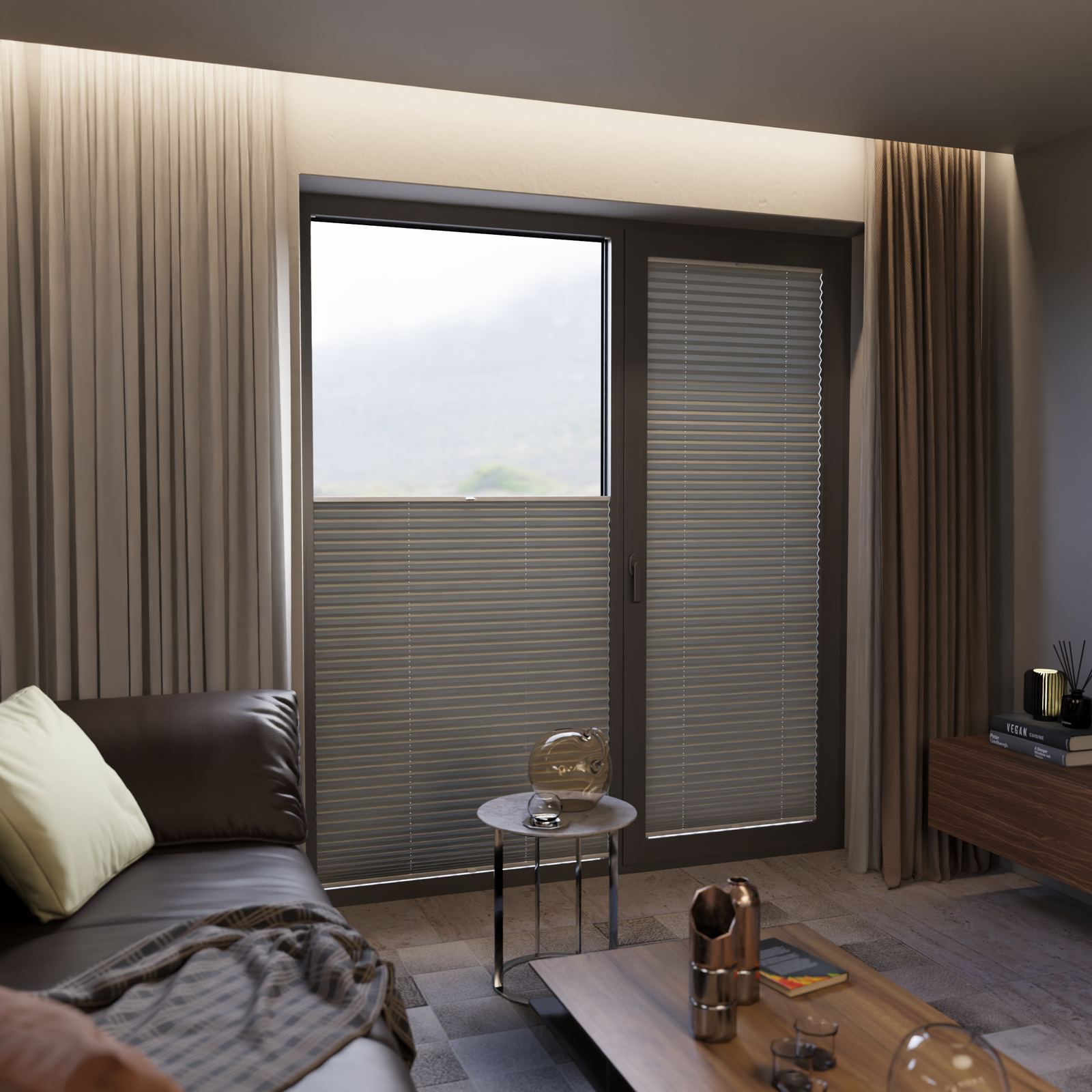 Jaloustore COSIFLOR® Plissee Helsinki Hellgrau - Bild 14