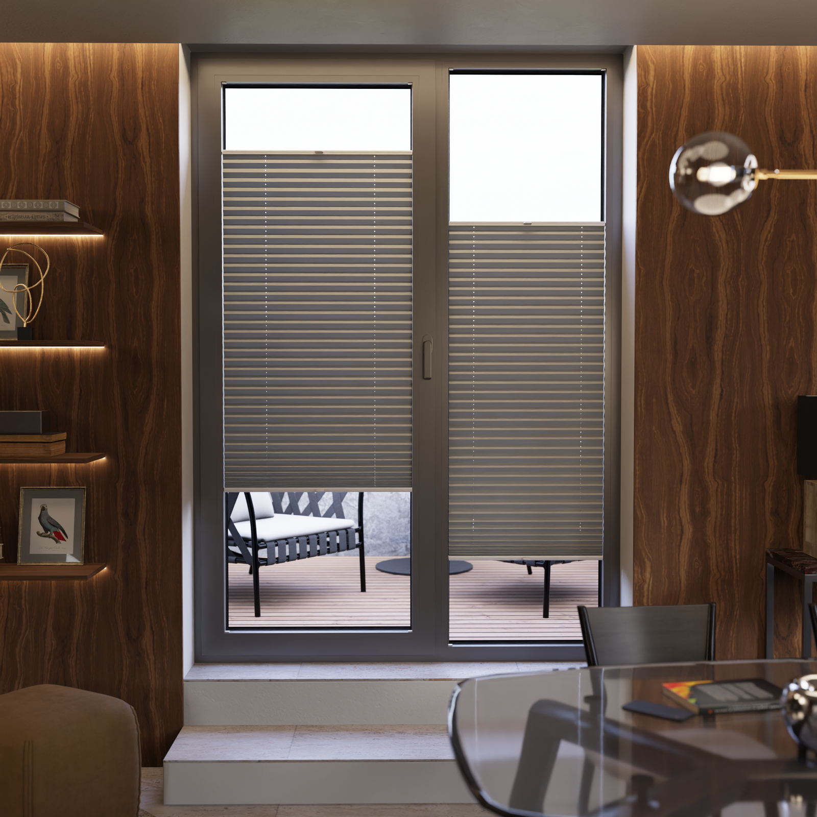 Jaloustore COSIFLOR® Plissee Helsinki Hellgrau - Bild 15