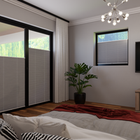 Jaloustore COSIFLOR® Plissee Helsinki Grau - Vorschau 1