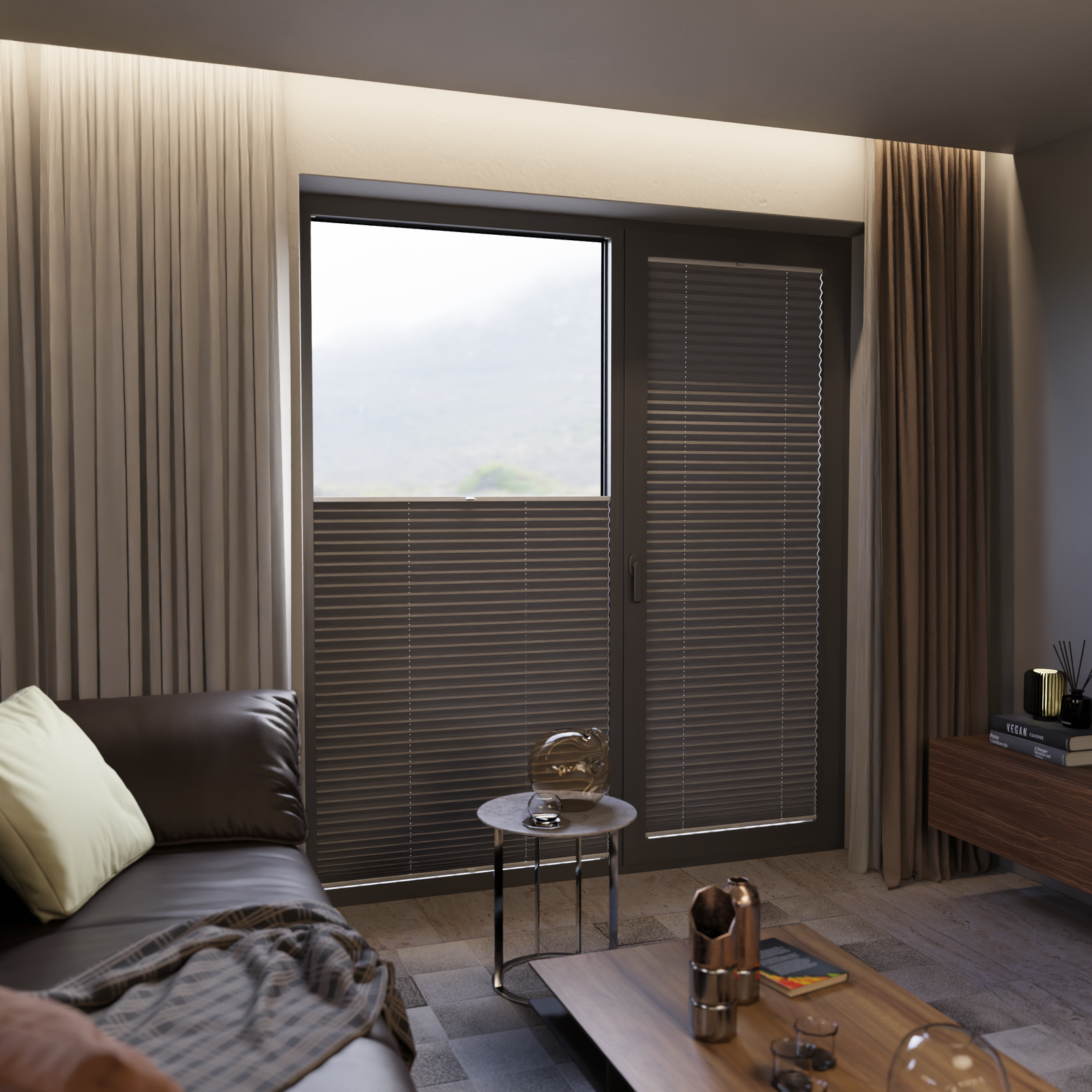 Jaloustore COSIFLOR® Plissee Helsinki Grau - Bild 14