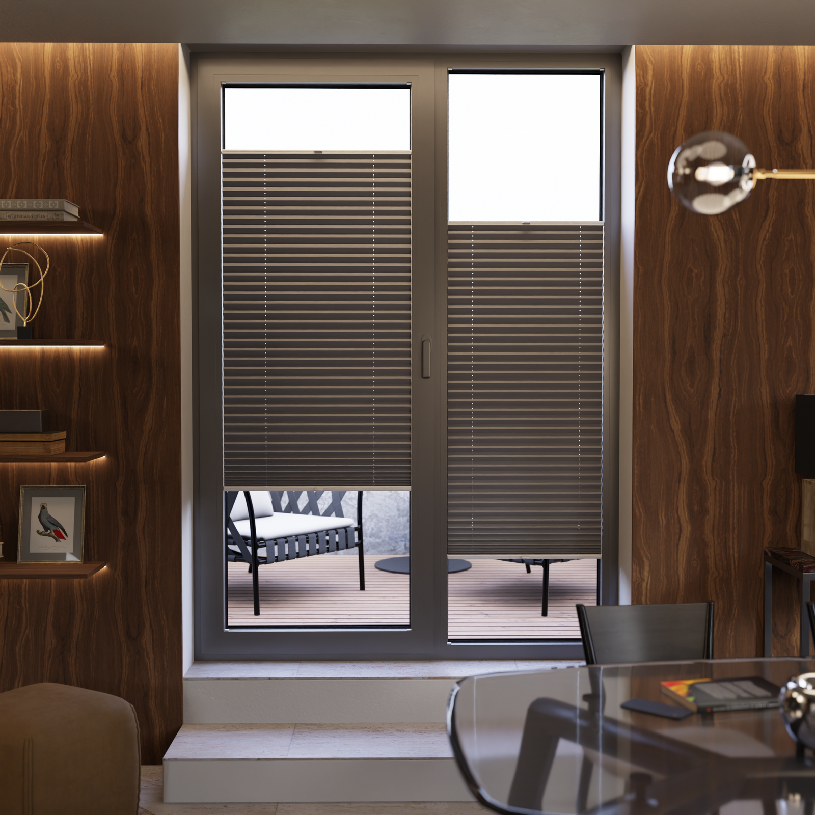 Jaloustore COSIFLOR® Plissee Helsinki Grau - Bild 15