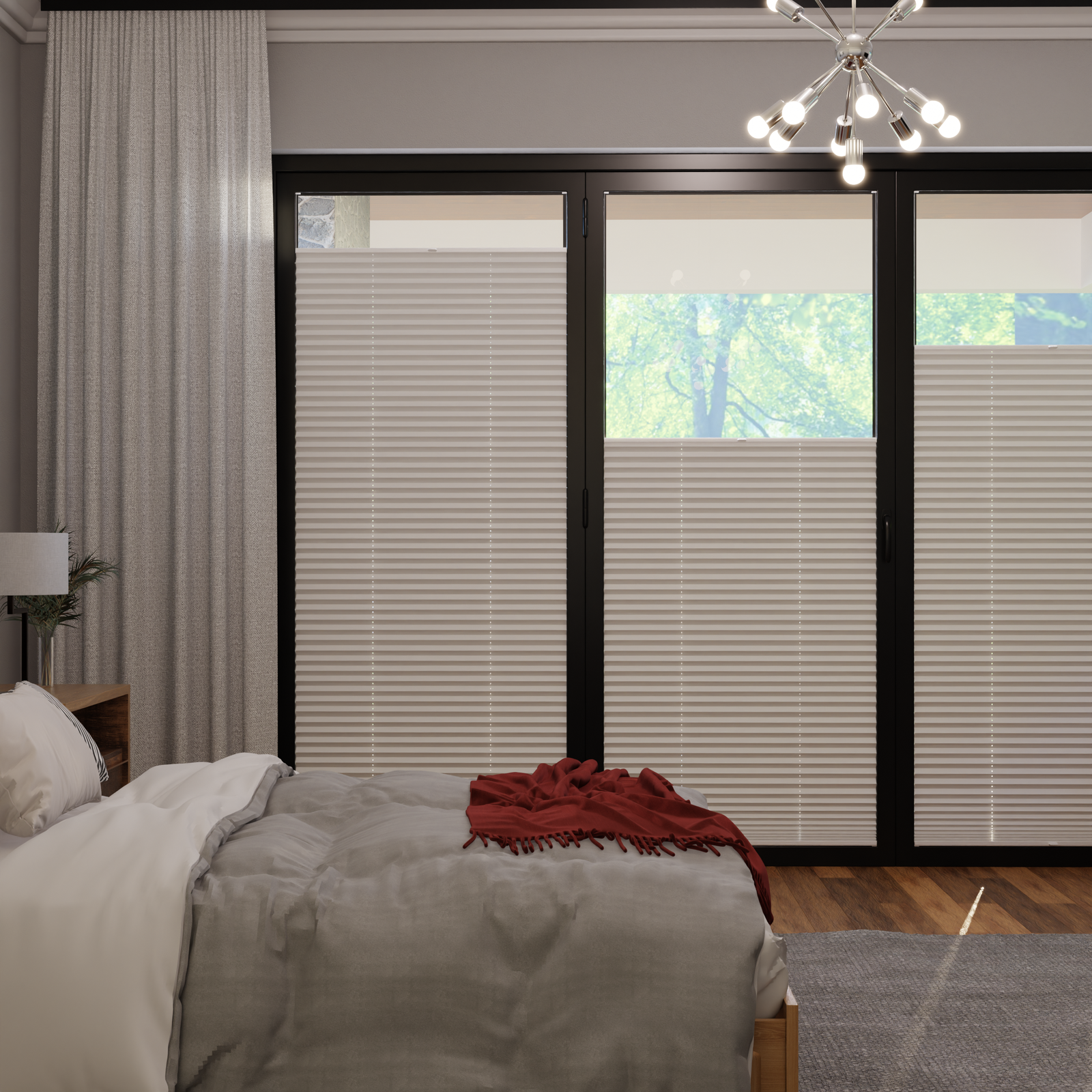 Jaloustore COSIFLOR® Plissee Trento Weiß - Bild 0