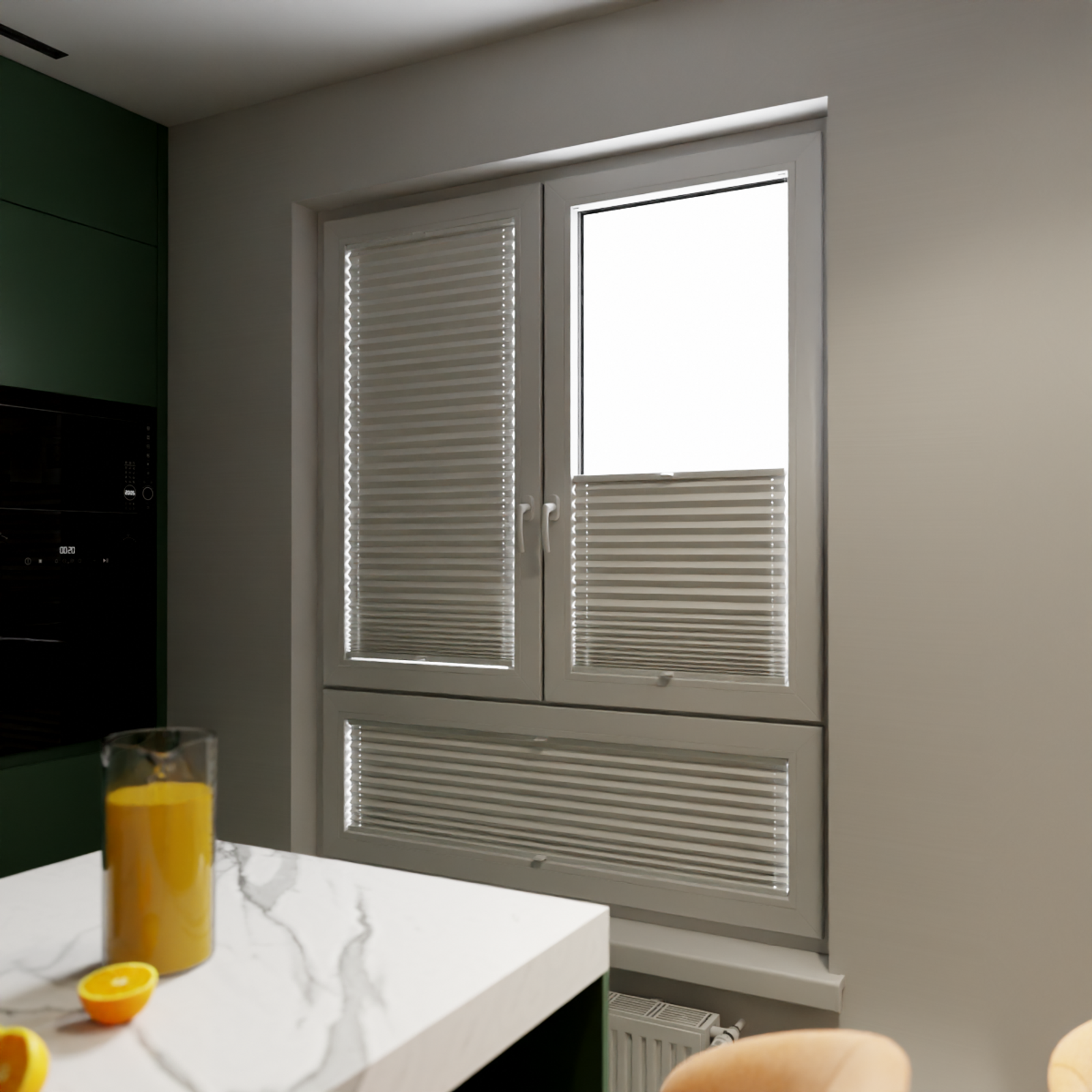 Jaloustore COSIFLOR® Plissee Trento Weiß - Bild 10