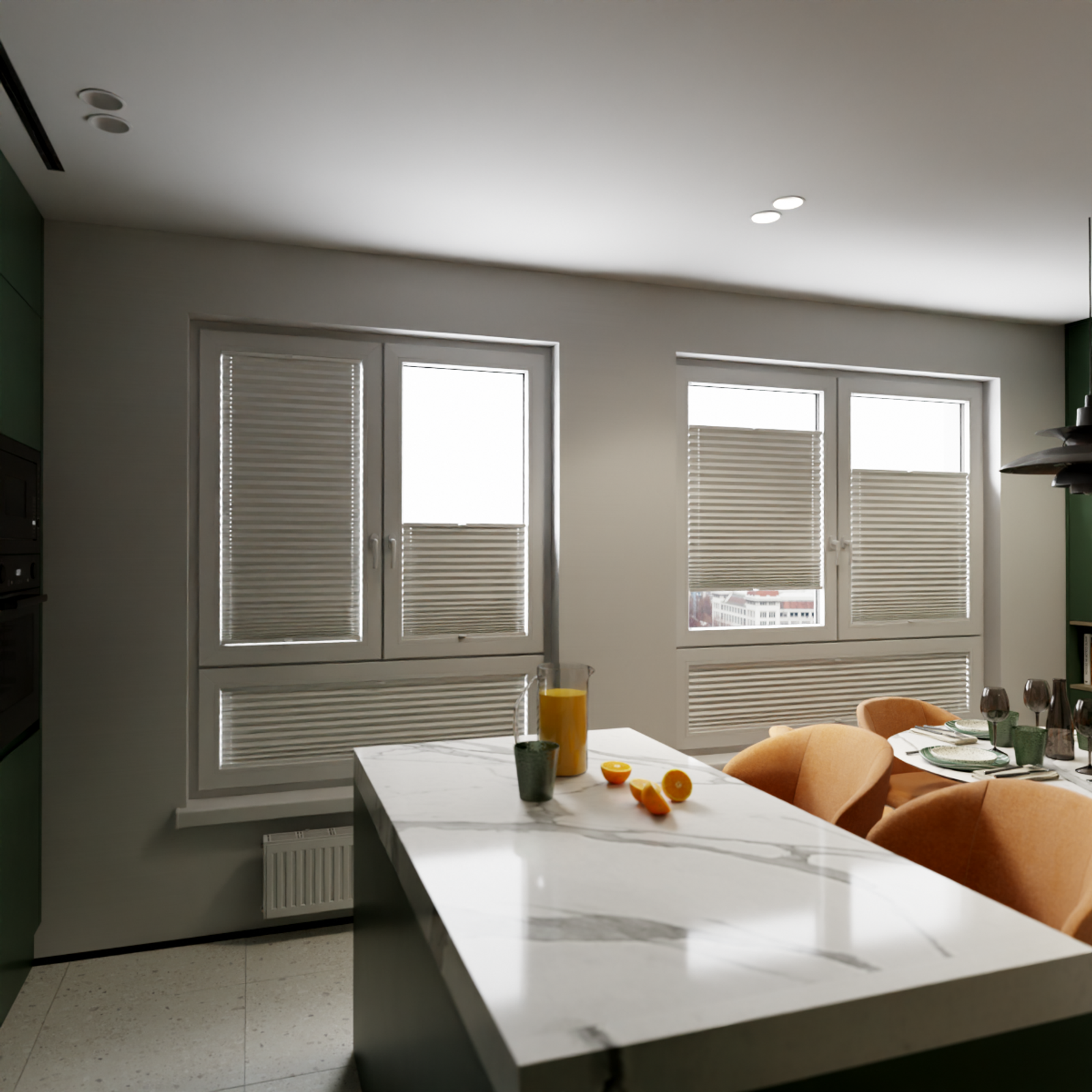 Jaloustore COSIFLOR® Plissee Trento Weiß - Bild 11