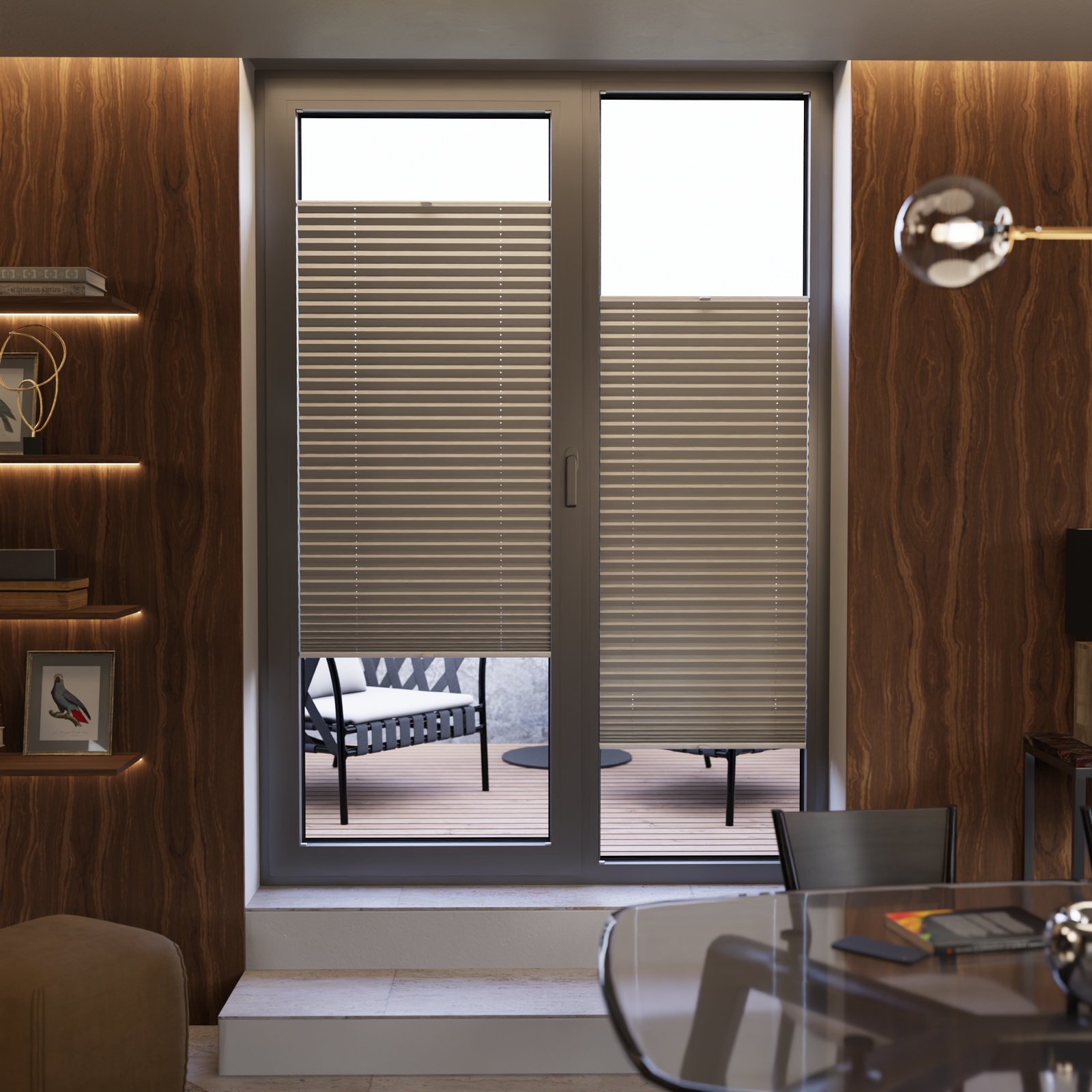 Jaloustore COSIFLOR® Plissee Trento Weiß - Bild 15