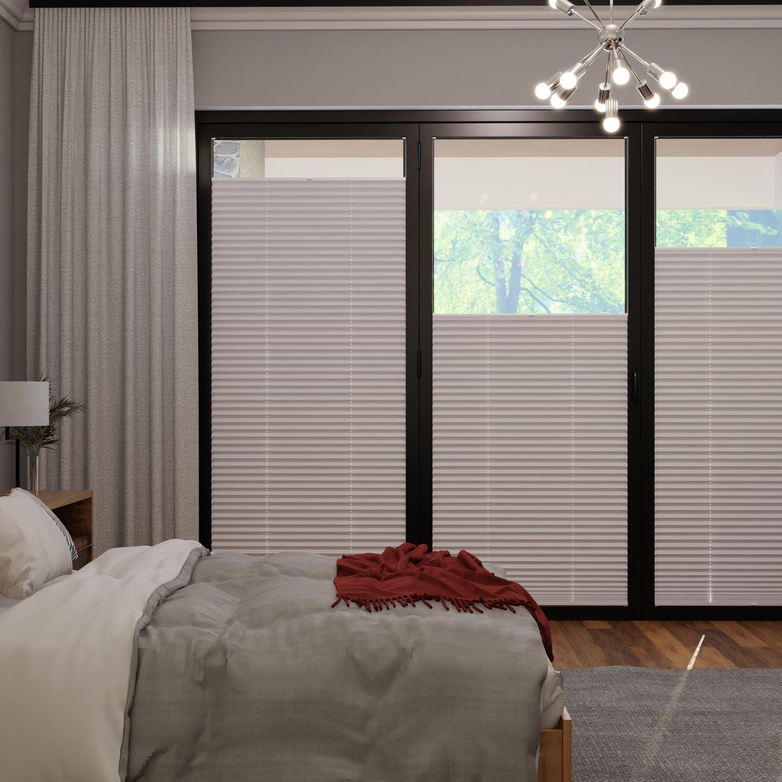 Jaloustore COSIFLOR® Plissee Merano Weiß - Bild 0