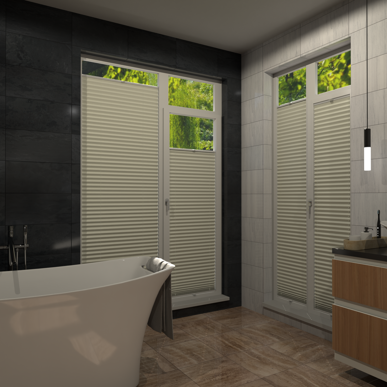 Jaloustore COSIFLOR® Plissee Merano Creme - Bild 16