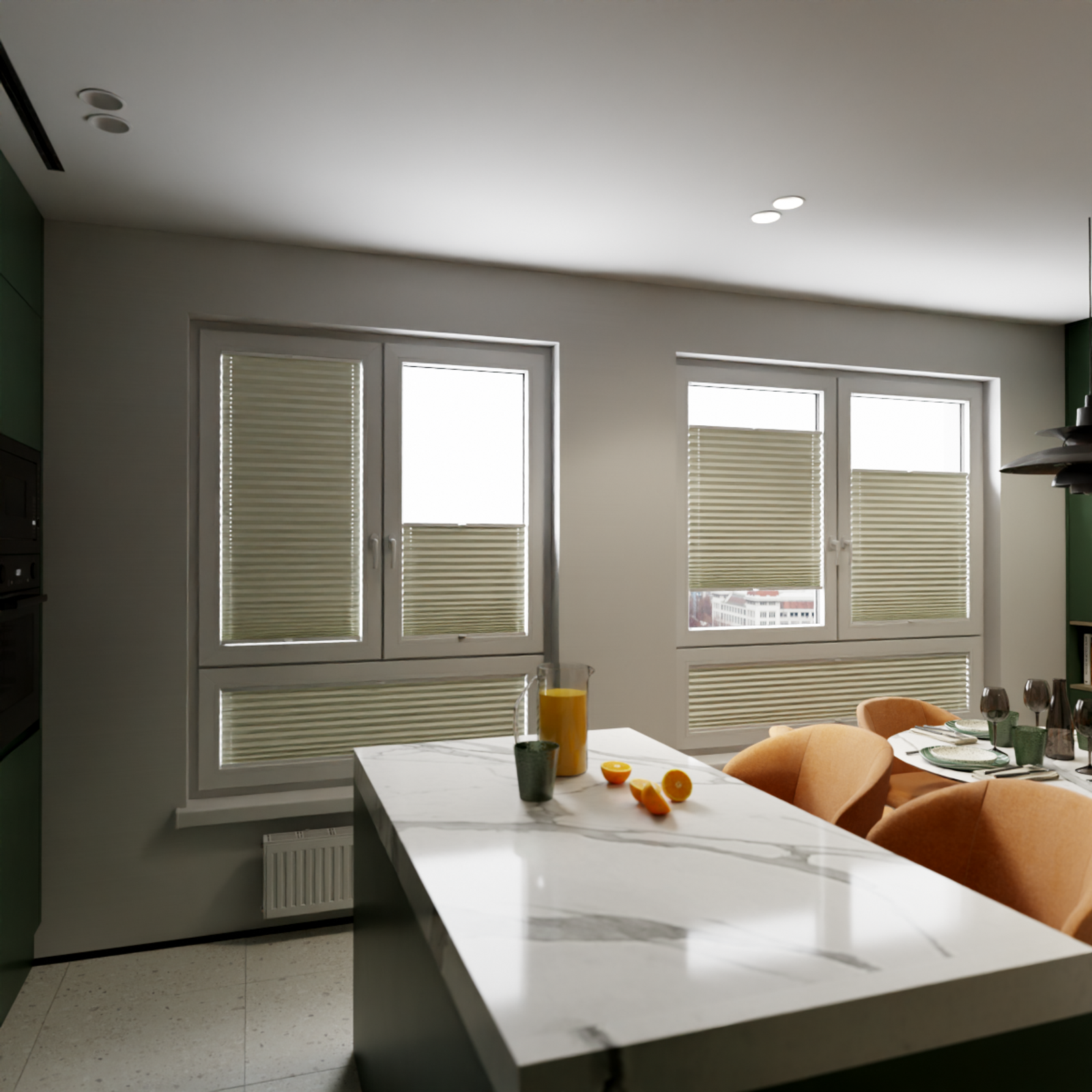 Jaloustore COSIFLOR® Plissee Merano Creme - Bild 11