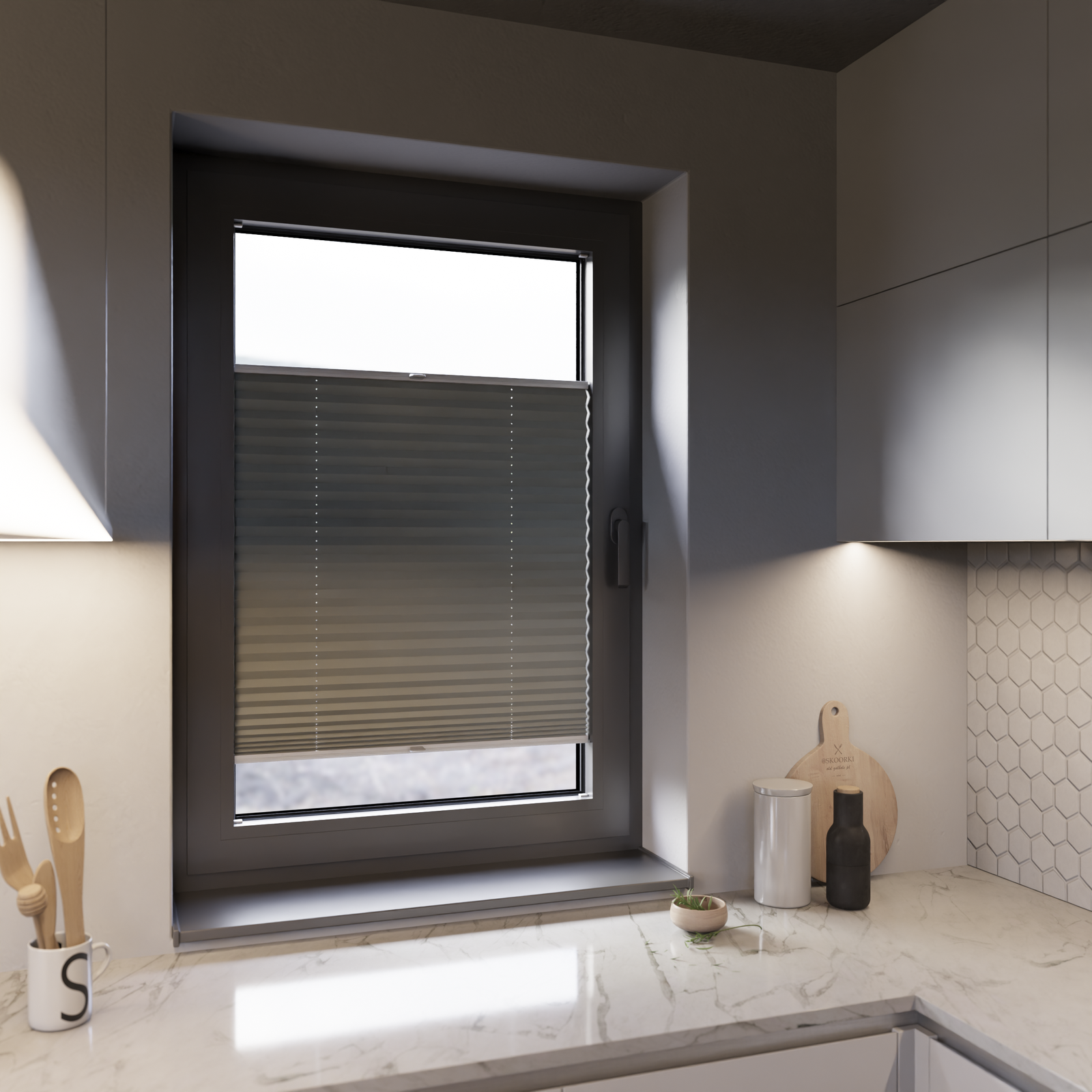 Jaloustore COSIFLOR® Plissee Merano Creme - Bild 12