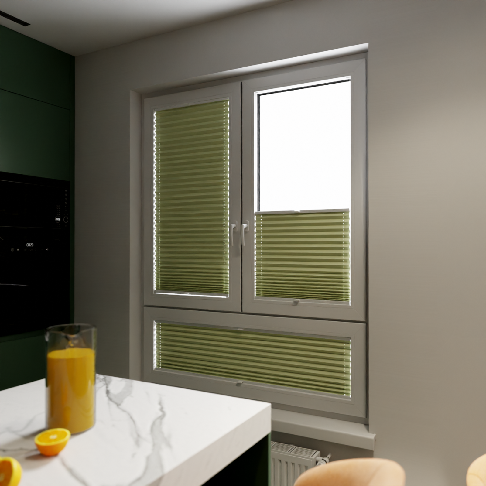 Jaloustore COSIFLOR® Plissee Merano Pastellgrün - Bild 10