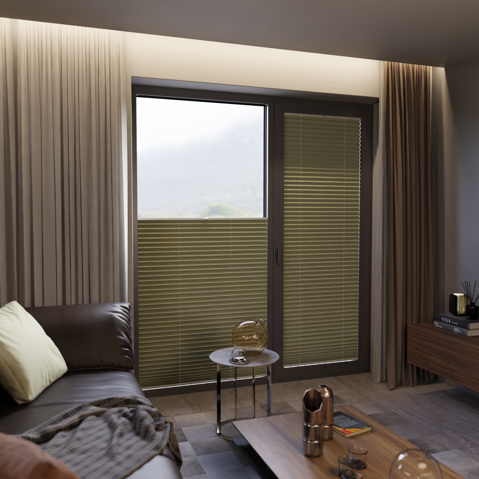 Jaloustore COSIFLOR® Plissee Merano Pastellgrün - Bild 14