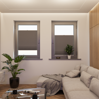 Jaloustore COSIFLOR® Plissee Merano Grau - Vorschau 4